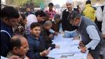 The district administration has decided to set up auxiliary polling booths in 22 places where the voter count per booth has exceeded 1,525. (HT Photo) The district administration has decided to set up auxiliary polling booths in 22 places where the voter count per booth has exceeded 1,525. (HT Photo)