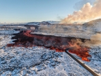Volcanic outbreaks in the Reykjanes peninsula are so-called fissure eruptions, which do not usually cause large explosions or significant dispersal of ash into the stratosphere. (AP/File) Volcanic outbreaks in the Reykjanes peninsula are so-called fissure eruptions, which do not usually cause large explosions or significant dispersal of ash into the stratosphere. (AP/File)