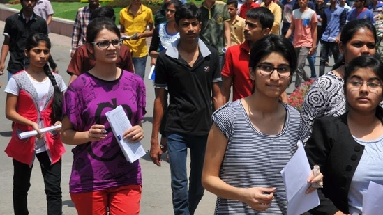 UGC Chairman Jagadesh Kumar announced that the Common University Entrance Test (CUET)-UG will be conducted between May 15 and May 3, as announced earlier and there will be no change on account of the Lok Sabha election schedule.(Mourya/ Hindustan Times) UGC Chairman Jagadesh Kumar announced that the Common University Entrance Test (CUET)-UG will be conducted between May 15 and May 3, as announced earlier and there will be no change on account of the Lok Sabha election schedule.(Mourya/ Hindustan Times)