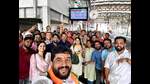He has also visited recently sworn in Rajya Sabha MP Medha Kulkarni, another senior leader Prakash Javadekar, other ticket hopefuls such as Jagdish Mulik. (HT PHOTO) He has also visited recently sworn in Rajya Sabha MP Medha Kulkarni, another senior leader Prakash Javadekar, other ticket hopefuls such as Jagdish Mulik. (HT PHOTO)