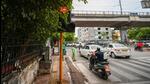 Commuters jump a traffic signal in Karol Bagh in 2023. (HT Archive) Commuters jump a traffic signal in Karol Bagh in 2023. (HT Archive)