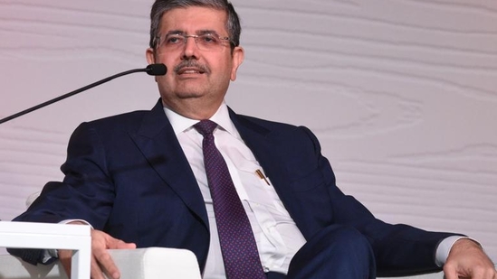 Uday Kotak, Founder, MD and CEO of Kotak Mahindra Bank Ltd, said that most employees at the bank in the beginning had middle class background and it was the value system that kept them together.(HT Photo)