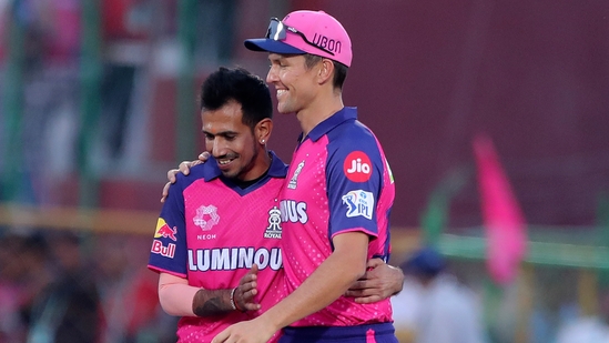Meanwhile, Trent Boult was in fiery form for RR and took two wickets.(AP)