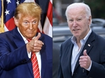 Donald Trump marched March 6, 2024 towards a bitter rematch against President Joe Biden in November as his final Republican rival Nikki Haley thew in the towel after a thumping defeat in the Donald Trump marched March 6, 2024 towards a bitter rematch against President Joe Biden in November as his final Republican rival Nikki Haley thew in the towel after a thumping defeat in the