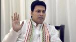 Biplab Kumar Deb. (Sushil Kumar/HT File Photo) Biplab Kumar Deb. (Sushil Kumar/HT File Photo)