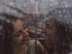 File photo shows Anjali Chakra from India and Sundas Malik from Pakistan under a rain-splattered umbrella. (Twitter/@Sarowarrrr) File photo shows Anjali Chakra from India and Sundas Malik from Pakistan under a rain-splattered umbrella. (Twitter/@Sarowarrrr)