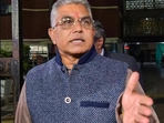 West Bengal BJP leader Dilip Ghosh in a viral clip was heard asking Mamata Banerjee to clarify the ‘identity of her father.’ (PTI) West Bengal BJP leader Dilip Ghosh in a viral clip was heard asking Mamata Banerjee to clarify the ‘identity of her father.’ (PTI)