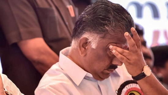 O Paneerselvam, former chief minister of Tamil Nadu.(PTI) O Paneerselvam, former chief minister of Tamil Nadu.(PTI)