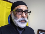 Khalistani leader Gurpatwant Singh Pannun. (AP/FILE) Khalistani leader Gurpatwant Singh Pannun. (AP/FILE)