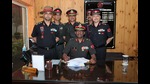 Major General Sridhar conveyed his best wishes to all ranks and families of Hells’ Angels sub area and Bathinda Military Station.r (HT photo) Major General Sridhar conveyed his best wishes to all ranks and families of Hells’ Angels sub area and Bathinda Military Station.r (HT photo)