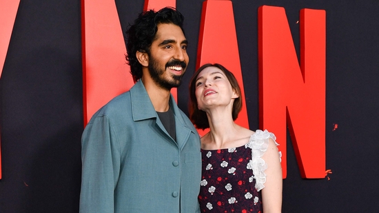 British filmmaker and actor Dev Patel (L) and Australian actress Tilda Cobham-Hervey arrive for the premiere. They are a couple!(AFP)