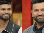 Shreyas Iyer and Rohit Sharma appeared on The Great Indian Kapil Show. Shreyas Iyer and Rohit Sharma appeared on The Great Indian Kapil Show.