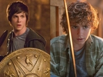 Logan Lerman as Percy Jackson in Percy Jackson & the Olympians: The Lightning Thief (2010) and Logan Lerman as Percy Jackson in Percy Jackson and the Olympians Season 1 (2023-24). Logan Lerman as Percy Jackson in Percy Jackson & the Olympians: The Lightning Thief (2010) and Logan Lerman as Percy Jackson in Percy Jackson and the Olympians Season 1 (2023-24).