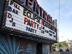 A marquee announces a solar eclipse party as part of the town's celebration of the April 8 solar eclipse in Hot Springs, Arkansas. Communities across the US in the path of totality of the April 8 eclipse are holding festivals and preparing to host a massive influx of visitors to view the rare celestial phenomenon. Total solar eclipse: From skydiving to wine tasting, New York readies for eclipse tourists (Photo by Mario Tama/Getty Images/AFP) A marquee announces a solar eclipse party as part of the town's celebration of the April 8 solar eclipse in Hot Springs, Arkansas. Communities across the US in the path of totality of the April 8 eclipse are holding festivals and preparing to host a massive influx of visitors to view the rare celestial phenomenon. Total solar eclipse: From skydiving to wine tasting, New York readies for eclipse tourists (Photo by Mario Tama/Getty Images/AFP)