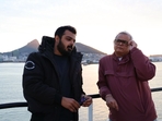 Jai Mehta and Hansal Mehta on the set of Lootere. Jai Mehta and Hansal Mehta on the set of Lootere.