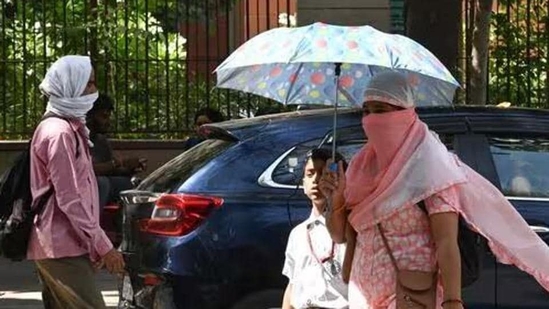 The national capital recorded a maximum temperature of 35.6 degrees Celsius on Sunday, slightly above the seasonal average. (HT file image) The national capital recorded a maximum temperature of 35.6 degrees Celsius on Sunday, slightly above the seasonal average. (HT file image)
