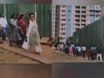 Bengaluru water crisis: Shapoorji Parkwest residents protest after taps went dry Bengaluru water crisis: Shapoorji Parkwest residents protest after taps went dry