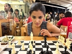 Malvika Sharma got trolled for posting a photo of herself playing chess Malvika Sharma got trolled for posting a photo of herself playing chess
