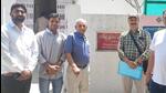 Parents’ association members after meeting GB Nagar district magistrate Manish Verma on Wednesday. (HT Photo) Parents’ association members after meeting GB Nagar district magistrate Manish Verma on Wednesday. (HT Photo)