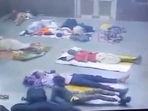 GRP Mahura released CCTV footage of the incident. (Screengrab) GRP Mahura released CCTV footage of the incident. (Screengrab)