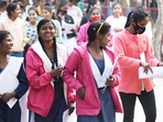As per the officials, 461273 general candidates appeared for the Intermediate 1st-year exam, of which 310875 students passed.(Santosh Kumar ) As per the officials, 461273 general candidates appeared for the Intermediate 1st-year exam, of which 310875 students passed.(Santosh Kumar )