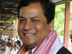 Sarbananda Sonowal. (HT file) Sarbananda Sonowal. (HT file)