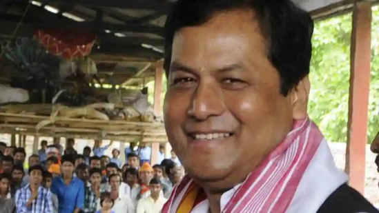 Sarbananda Sonowal. (HT file) Sarbananda Sonowal. (HT file)