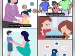 Attention to cognitive and language development and support from parents and educators can help young children learn emotion regulation and express themselves better.(Handout) Attention to cognitive and language development and support from parents and educators can help young children learn emotion regulation and express themselves better.(Handout)