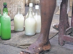 The NCB learnt that the huge quantity of Alprazolam found at the two laboratories was meant allegedly to be sold to partners in Telangana, Andhra Pradesh and Maharashtra, where it would be mixed with toddy – or palm wine - to make the alcoholic beverage “more potent illegally”, a source said (Shutterstock) The NCB learnt that the huge quantity of Alprazolam found at the two laboratories was meant allegedly to be sold to partners in Telangana, Andhra Pradesh and Maharashtra, where it would be mixed with toddy – or palm wine - to make the alcoholic beverage “more potent illegally”, a source said (Shutterstock)