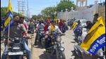 After HT reported about the traffic violations, the Mohali administration had written to police to issue challans to the violators. (HT Photo) After HT reported about the traffic violations, the Mohali administration had written to police to issue challans to the violators. (HT Photo)