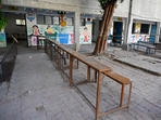 A view of a polling booth, at Chet Ram Sharma College of Education in sector 45 ahead of Polling for Loksabha Election, in Noida, India, on Wednesday, April 24, 2024. (Photo by Sunil Ghosh / Hindustan Times) A view of a polling booth, at Chet Ram Sharma College of Education in sector 45 ahead of Polling for Loksabha Election, in Noida, India, on Wednesday, April 24, 2024. (Photo by Sunil Ghosh / Hindustan Times)