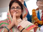 Dhananjay Singh’s wife Shrikala is a BSP candidate from Jaunpur (File) Dhananjay Singh’s wife Shrikala is a BSP candidate from Jaunpur (File)