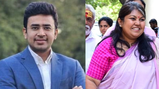 Bengaluru South: Tejasvi Surya had taken on BK Hariprasad of Congress in 2019 and won with a majority of more than three lakh votes. Bengaluru South: Tejasvi Surya had taken on BK Hariprasad of Congress in 2019 and won with a majority of more than three lakh votes.