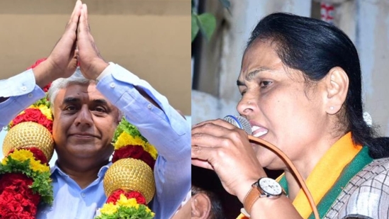 Elections 2024 Bengaluru North key candidates: Shobha Karandlaje vs Rajeev Gowda Elections 2024 Bengaluru North key candidates: Shobha Karandlaje vs Rajeev Gowda