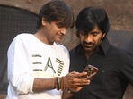 Harish Shankar filming Mr Bachchan: Naam Tho Suna Hoga at Shivgarh Palace; with actor Ravi Teja Harish Shankar filming Mr Bachchan: Naam Tho Suna Hoga at Shivgarh Palace; with actor Ravi Teja