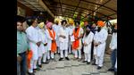 Chandumajra inducted senior Congress leader Jagjit Singh Khalsa into the SAD, saying the leader will be given an important responsibility by party president Sukhbir Singh Badal in the coming days (HT Photo) Chandumajra inducted senior Congress leader Jagjit Singh Khalsa into the SAD, saying the leader will be given an important responsibility by party president Sukhbir Singh Badal in the coming days (HT Photo)