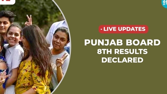 PSEB 8th Result Live: Punjab Board Class 8 results declared, link to download marks sheet PSEB 8th Result Live: Punjab Board Class 8 results declared, link to download marks sheet