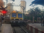 Services on the Harbour line were badly affected during the morning peak hours on Thursday. HT Photo Services on the Harbour line were badly affected during the morning peak hours on Thursday. HT Photo