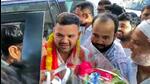 Karan Bhushan Singh speaks to the media on getting ticket for the Lok Sabha seat, in Gonda on Thursday. (ANI) Karan Bhushan Singh speaks to the media on getting ticket for the Lok Sabha seat, in Gonda on Thursday. (ANI)
