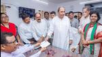 Odisha CM and BJD president Naveen Patnaik files his nomination papers from the Kantabanji Assembly seat (Twitter/@ANI) Odisha CM and BJD president Naveen Patnaik files his nomination papers from the Kantabanji Assembly seat (Twitter/@ANI)