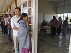 Nagaland saw the most dramatic fall in both voter turnout and number of voters. (AP) Nagaland saw the most dramatic fall in both voter turnout and number of voters. (AP)