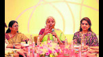 Nirmala Sitharaman (C) was speaking at an event in city. Also seen are BJP MP Medha Kulkarni (R) and leader Shaina NC. (HT PHOTO) Nirmala Sitharaman (C) was speaking at an event in city. Also seen are BJP MP Medha Kulkarni (R) and leader Shaina NC. (HT PHOTO)