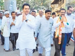 Hope for Congress as Deshmukh family leads battle for Latur with Matang-Muslim-Lingayat formula, with the added element of Marathas. HT Photo Hope for Congress as Deshmukh family leads battle for Latur with Matang-Muslim-Lingayat formula, with the added element of Marathas. HT Photo