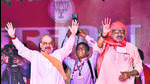 Amit Shah at a rally in Begusarai on April 29 in support of Giriraj Singh, the sitting MP and BJP candidate. (PTI) Amit Shah at a rally in Begusarai on April 29 in support of Giriraj Singh, the sitting MP and BJP candidate. (PTI)