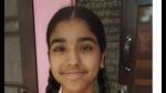Ridhima Sharma from GGSSS Nadaun School, Hamirpur district secured first rank with 99.85%. (HT Photo) Ridhima Sharma from GGSSS Nadaun School, Hamirpur district secured first rank with 99.85%. (HT Photo)