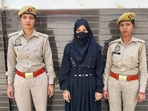 Woman ties husband to bed, burns him with cigarettes in UP's Bijnor, arrested(Twitter/@ItsKhan_Saba) Woman ties husband to bed, burns him with cigarettes in UP's Bijnor, arrested(Twitter/@ItsKhan_Saba)