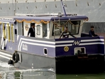 The boats were commissioned by Union Defence Secretary Giridhar Aramane. HT Photo The boats were commissioned by Union Defence Secretary Giridhar Aramane. HT Photo