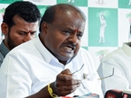 JD-S leader HD Kumaraswamy alleged that there was a “big whale” behind the leaking of explicit videos of women being sexually abused allegedly by his nephew and party MP from Hassan, Prajwal Revanna. (ANI) JD-S leader HD Kumaraswamy alleged that there was a “big whale” behind the leaking of explicit videos of women being sexually abused allegedly by his nephew and party MP from Hassan, Prajwal Revanna. (ANI)