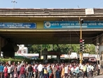 The majoor adda (labour pick-up point) in Pune’s Warje-Malwadi is flooded with cane cutters from the parched Marathwada region. The majoor adda (labour pick-up point) in Pune’s Warje-Malwadi is flooded with cane cutters from the parched Marathwada region.