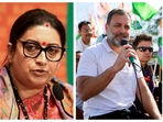 BJP leader Smriti Irani and Congress' Rahul Gandhi.(File) BJP leader Smriti Irani and Congress' Rahul Gandhi.(File)